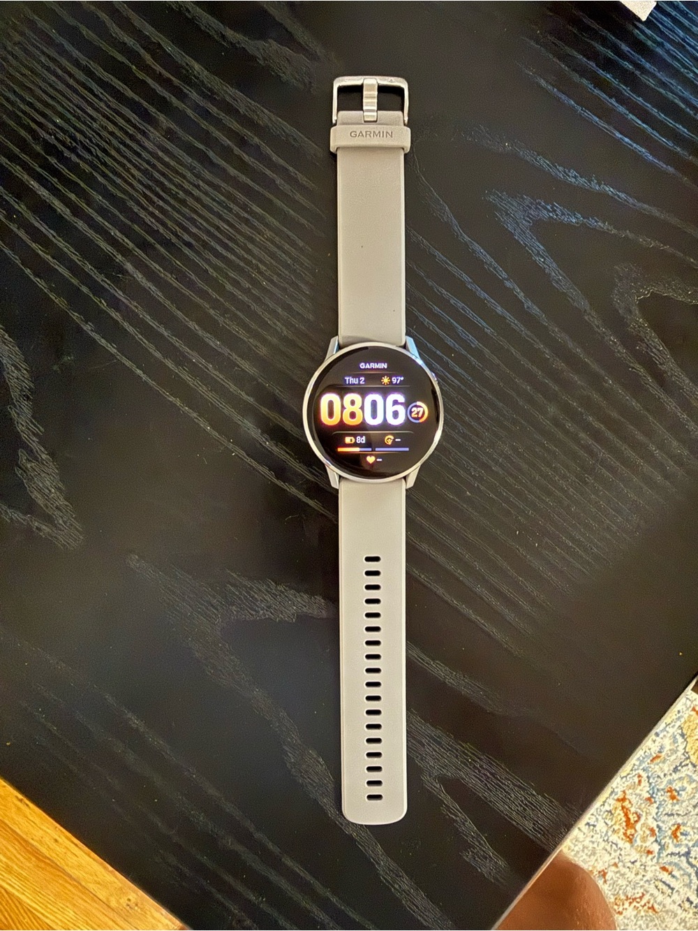 🎁Garmin Venu 4 GPS Smartwatch 45mm Silver/State- Open Box Like New